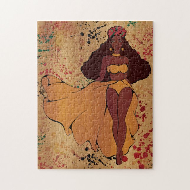 African Puzzle by Jacqui C. Smith (Vertical)