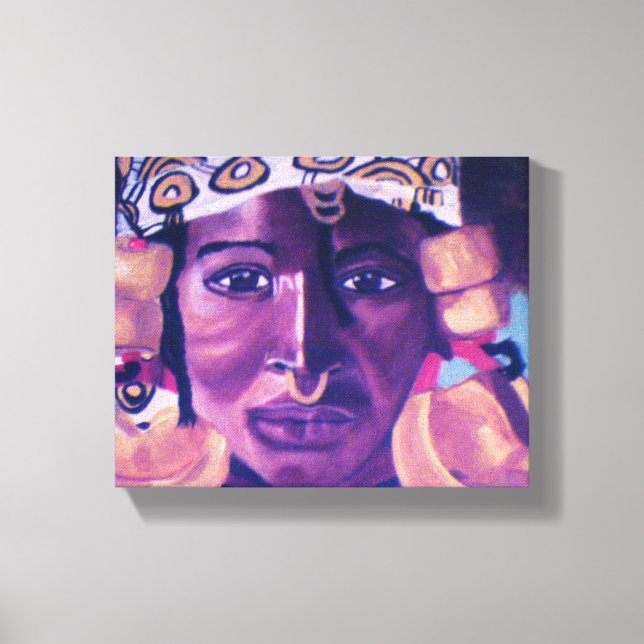 AFRICAN QUEEN canvas Print (Front)