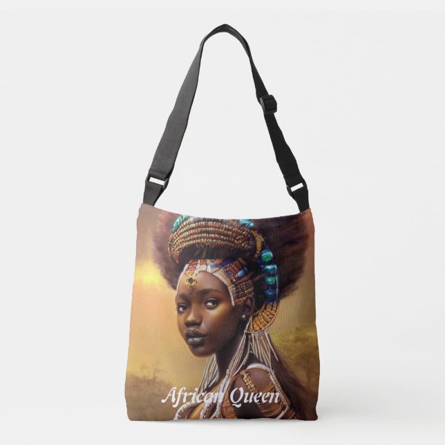 African Queen- Crossbody Bag (Front)