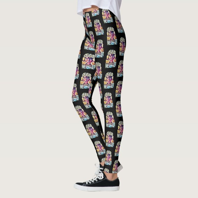 AFRICAN QUEEN LEGGINGS (Left)