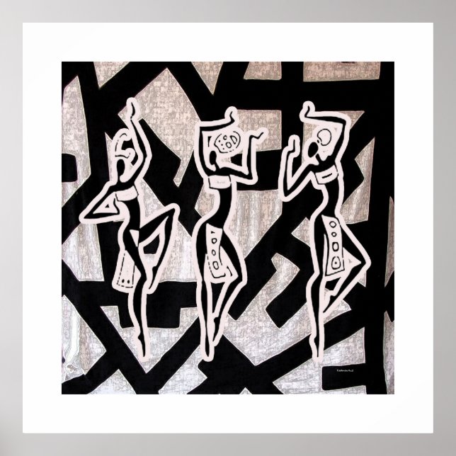 African Rhythm Nation Under The Grove Poster (Front)