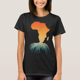 African Roots Art For Men Women Afrocentric Africa T-Shirt