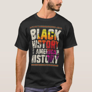 African Roots Pride Black Americans Black History  T-Shirt