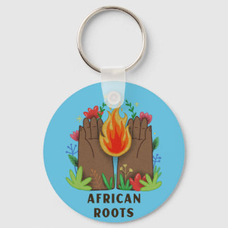 African Roots pride  Keychain