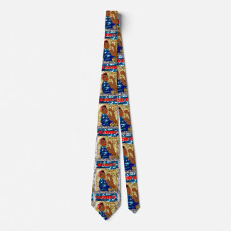 african rosie the riveter tie