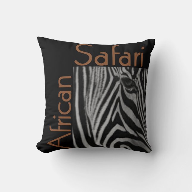 African Safari American MoJo Pillow (Front)