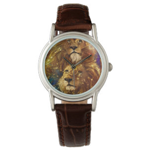 African Safari Fantasy Lions Watch