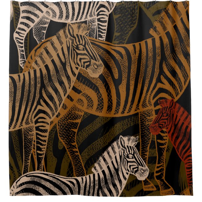 African Safari: Zebra Vintage Design (Front)