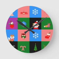african santa claus colorblock