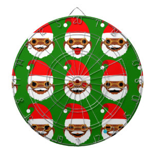 african santa emoji emoticons dartboard