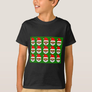 african santa emoji emoticons T-Shirt