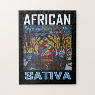 AFRICAN SATIVA JIGSAW PUZZLE