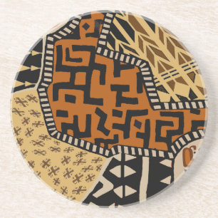 African Shaman Earth Spirits Coaster