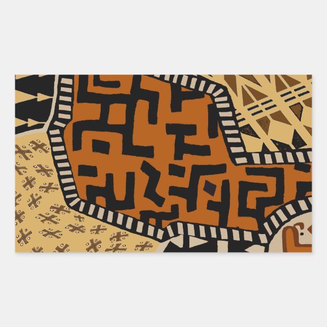 African Shaman Earth Spirits Sticker (Front)