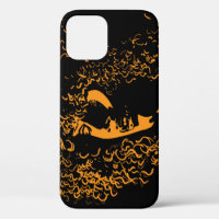 African Silhouette: Vintage Contrast.