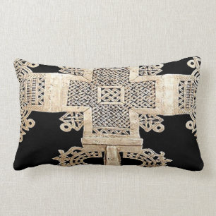 African Style Cross Lumbar Pillow