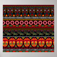 African Style: Decorative Pattern Delight.