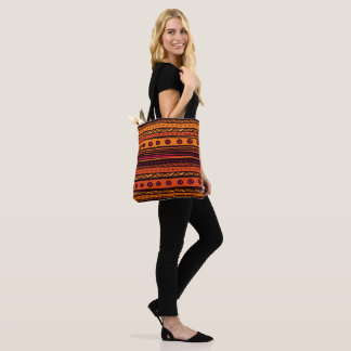 African - Style Pattern Tote Bag