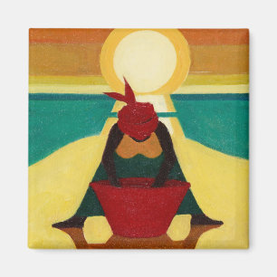 African Sunset 2009 Magnet