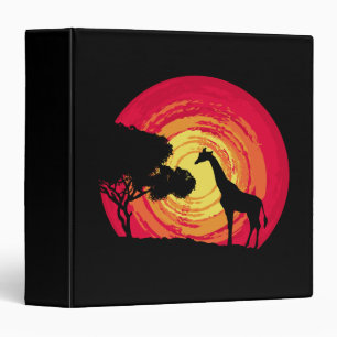 African sunset binder