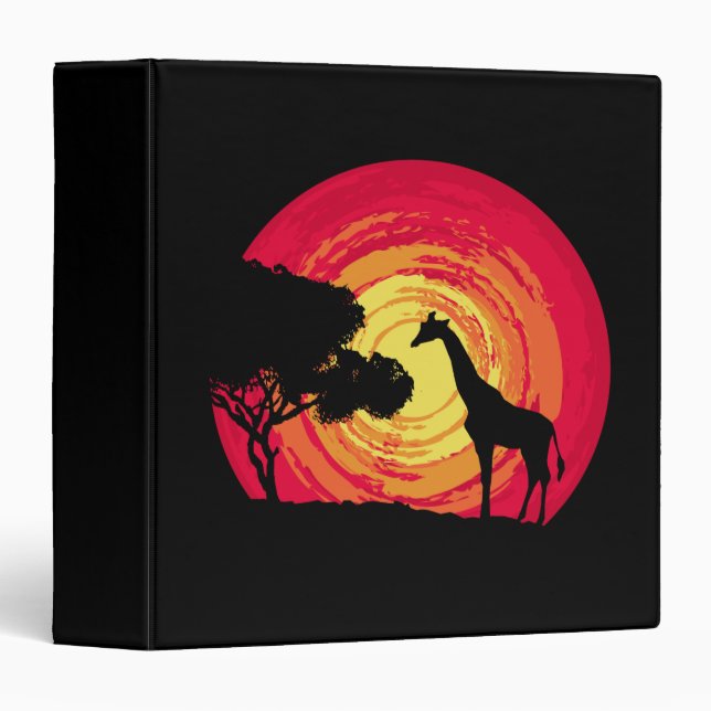 African sunset binder (Front/Spine)