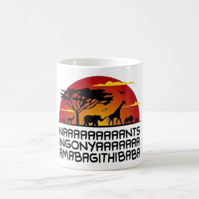 African Sunset Coffee Mug (Center)