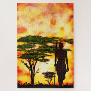 African Sunset Puzzle
