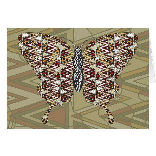 African Swallowtail Card (Front Horizontal)