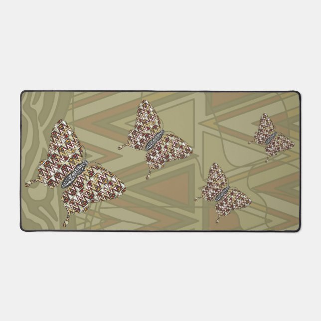 African Swallowtail Desk Mat (Front)