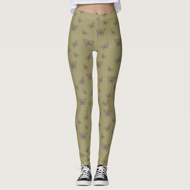 African Swallowtail Leggings (Front)
