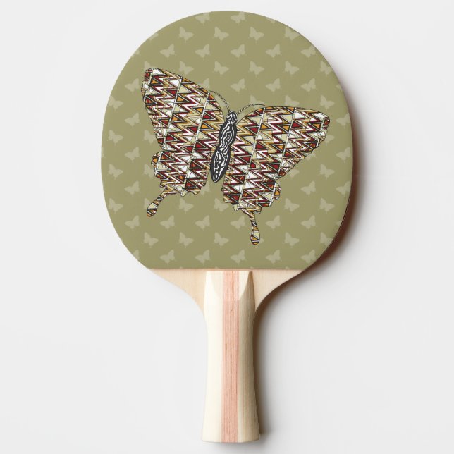 African Swallowtail Ping Pong Paddle (Back)