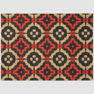 African Textile Decoupage Paper