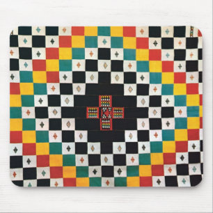 African Textile Design Mouse Pad