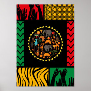 African themed poster