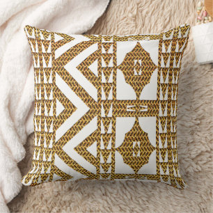 African Throw Pillow