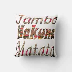 African Traditional colour Pillow