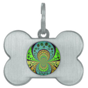 African Traditional Hakuna Matata Colours.png Pet Tag