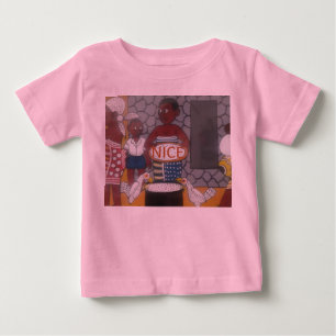 African Traditional Homestead Lifestyle Baby T-Shirt
