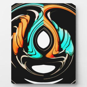 African Traditional Pattern Art Print Plaque