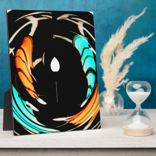 African Traditional Pattern Art Print Plaque