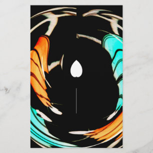 African Traditional Pattern Art Print Stationery