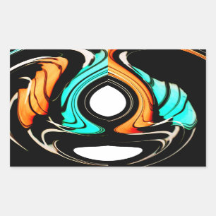 African Traditional Pattern Art Print Sticker