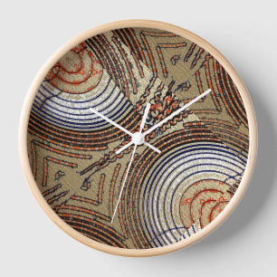 African Tree Rings Clock