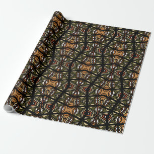 African Tribal design Wrapping Paper