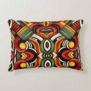 African Tribal Love Accent Pillow