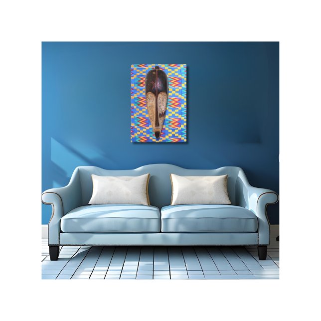 African Tribal Mask Canvas Print (Creator Uploaded)