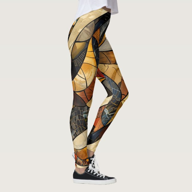 African Tribal Pattern Leggings (Right)