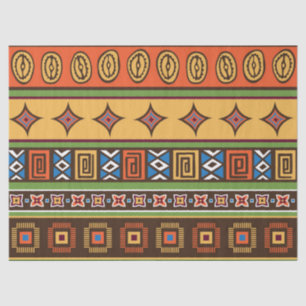 African Tribal pattern party tissue paper
