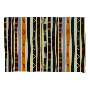 African Tribal Pattern Pillowcase
