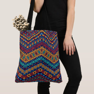 African Tribal Pattern Tote Bag